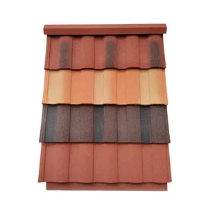 Hot Sale Muti-color Stoned Coated Roof Tiles Roofing Sheet House Building Construction Materials in Stock