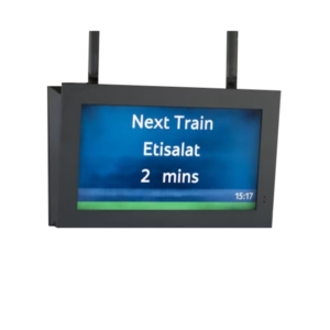 Pantalla de Información de Trenes para Estaciones de <span class=keywords><strong>Metro</strong></span>, Sistema PIDS LED de Alto Brillo, Visualización en Tiempo Real de la Llegada <span class=keywords><strong>del</strong></span> <span class=keywords><strong>Tren</strong></span> y Próxima Estación, Personalización OEM - Product Image 1