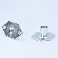 Chine fournisseur zingué dalle vis mur d'escalade écrou en T haute qualité M10 Base plate écrou en T