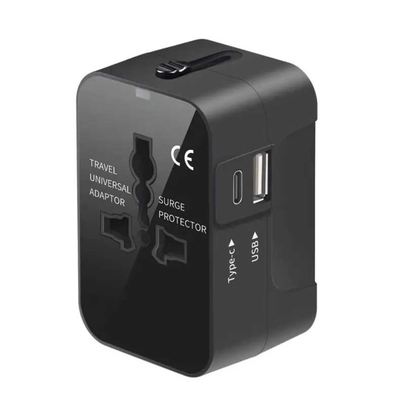 Worldwide All in One Universal Travel Adapter Wall Charger AC Power Plug Adapter For USA EU UK AU