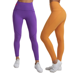 Новые облегающие спортивные штаны с высокой талией - Product Image 1