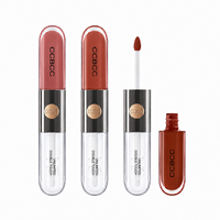 Collection de gloss à lèvres Double Touch illimitée |   Nuances de brun rougeâtre |   Couleur à lèvres liquide longue tenue double embout mat et brillant