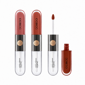 Colección de Lápices Labiales Double Touch Ilimitada |   Tonalidades de Marrón Rojizo Desnudo |   Color de Labios Líquido Mate y Brillante de Doble Punta - Product Image 5