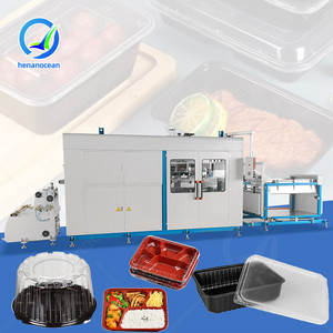 Machine de thermoformage pour bouchons de bouteilles PET OCEAN, machine de thermoformage sous vide pour gobelets en plastique avec couvercle - Product Image 1