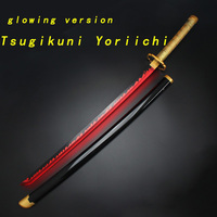 Épée de démon tueur Nichirin Katana, accessoires de performance, jouet d'imitation, version lumineuse