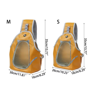 Reflective Pet <strong>Carrier</strong> <strong>Sling</strong> -Breathable Foldable Shoulder Chest Bag for <strong>Puppy</strong> Kitten Small Dogs Cats, Outdoor Walking - Product Image 6