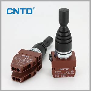 CNTD Changde C2MN-T2 Micro interrupteur à bascule universel bidirectionnel et quadridirectionnel avec commande principale à réinitialisation automatique - Product Image 3