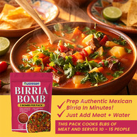 Mélange d'épices mexicaines SPL OEM Birria Bomb Seasoning, mélange d'épices pour Birria Bomb à cuisson rapide, riche en piments, herbes et épices
