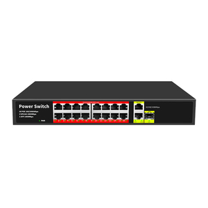 Nhà Máy Nhà sản xuất <span class=keywords><strong>16</strong></span> cổng 100/1000Mbps không được quản lý <span class=keywords><strong>ethernet</strong></span> PoE chuyển đổi 2 Gigabit Uplink 1 SFP cổng quang doanh nghiệp thiết bị chuyển mạch - Product Image 1