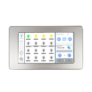 Système de contrôle d'éclairage intelligent DL103B avec écran tactile LCD, panneau de commande principal, contrôleur d'éclairage 12V, prise en charge de 128 gradateurs uniques - Product Image 2