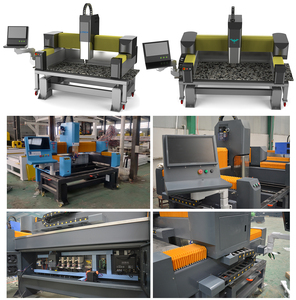 Automatic Stone CNC Router Machine with CE Certification High Efficiency 11kw Spindle Power