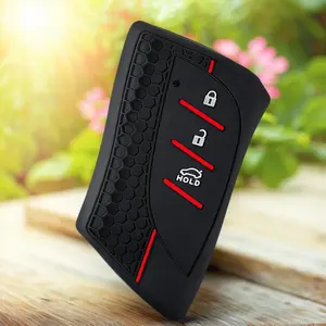 Funda de silicona para llave de coche Lexus NX ES UX US RC LX GX IS GS <span class=keywords><strong>RX</strong></span> 200 <span class=keywords><strong>250h</strong></span> 350 LS 450h 460h 260h 300h UX200 ES350 Accesorios - Product Image 1