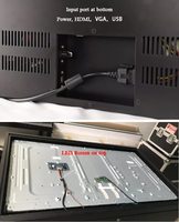 22인치 3D 홀로그램 프로젝터 270도 홀로 디스플레이 박스 홀로그램 피라미드 풀 HD 해상도 3D 디스플레이 쇼케이스
