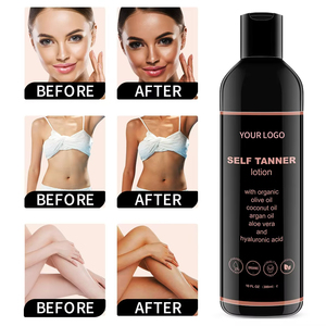 Etiqueta privada, autobronceador orgánico personalizado, loción oscura <span class=keywords><strong>para</strong></span> rostro y cuerpo <span class=keywords><strong>para</strong></span> crema de bronceado de playa - Product Image 2