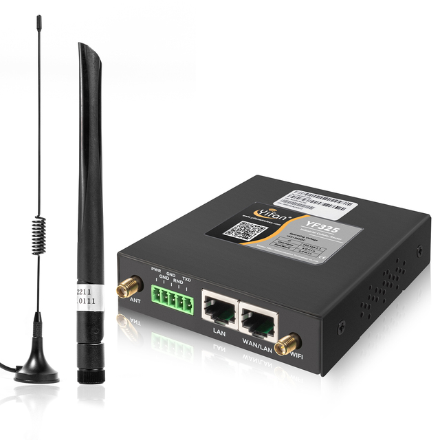 YF325 NL668-EAU Industrial Wireless 4G LTE Router Europe Asia Africa ATM Vending Machine Application 2.4G QoS Firewall Data