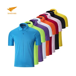 2024 Custoutdoor100% Pique Polyester Chemises Hommes Golf Polo Logo Plain Uniform Polo Shirt ,polos Para Hombres and Embroidered