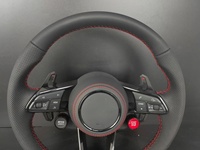 Volant personnalisé de style RS pour Audi A3/A4/A5/A6/A7/Q3/Q5/Q7/A8/S/RS Series en cuir/revêtement