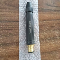 Pistolet de lavage de voiture haute pression Black King Kong à raccordement au robinet, port 16 mm, structure d'angle de buse 164 mm, personnalisable OEM