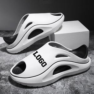 Sandales en mousse personnalisées pour hommes, design personnalisé, mode, plage, extérieur, logo personnalisé, sandales en <span class=keywords><strong>EVA</strong></span>, tongs de sport pour hommes - Product Image 2