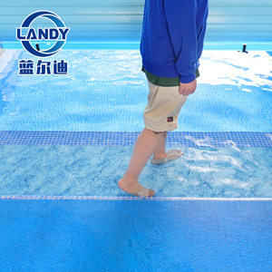 Coperture Automatiche Sommergibili <span class=keywords><strong>per</strong></span> <span class=keywords><strong>Piscine</strong></span> Landy in Acciaio Inossidabile, Antiruggine, Durevoli, Capacità di Carico 150kg, <span class=keywords><strong>per</strong></span> <span class=keywords><strong>Piscine</strong></span> Rettangolari - Product Image 5