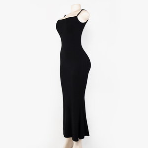<strong>Best</strong> <strong>Long</strong> <strong>Shapewear</strong> Bodycon Halter <strong>Dress</strong> Basic Maxi Full Slip Loungewear Bodysuit Shaper <strong>Dress</strong> Build in <strong>Shapewear</strong> <strong>Dress</strong> - Product Image 2