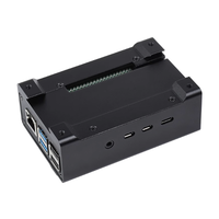 Raspberry PI kipas pendingin/penyerap panas, 4 generasi khusus kelas industri aluminium Aloi