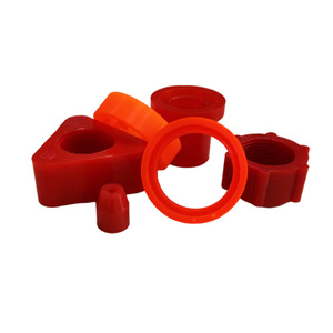 599 Polyurethane Irregular Parts 90A Hollow Solid Rods Vibration Damping <b>Blocks</b> Custom Made Shock Absorber Components - Product Image 1