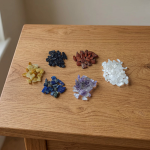 Collection de Pierres Brutes Polies : Citrine, Améthyste, Lapis Lazuli, Jaspe, Quartz – Formes Irrégulières pour Décoration d'Intérieur Feng Shui et Pièce d'Art - Product Image 2