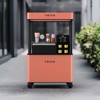 Chariot de vente ambulant multifonctionnel Skyacross pour extérieur, idéal pour les snacks, le café et l'utilisation commerciale