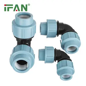 IFAN Factory direct sales HDPE Elbow Pipe Fittings Quick plumbing Connect HDPE Fittings