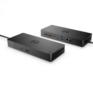 D e l l l usb סוג c 10 ב 1 רכזת wd19s תמיכה 4k pd 130w תחנת עגינה USB-C מחשב נייד dock עם אספקת חשמל 180w