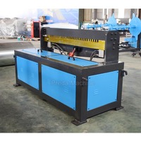 Cintreuse hydraulique manuelle à prix avantageux 1300 mm pour la fabrication de conduits d'air rectangulaires, équipement de conduits CVC