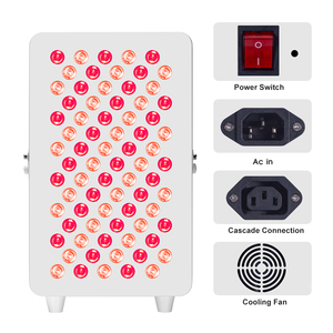 Mini Led Red <span class=keywords><strong>Light</strong></span> Therapy thiết bị bảng điều khiển đứng với bộ đếm thời gian mờ cài đặt 630nm 660nm 810nm 830nm 850nm 1060nm tần số - Product Image 2