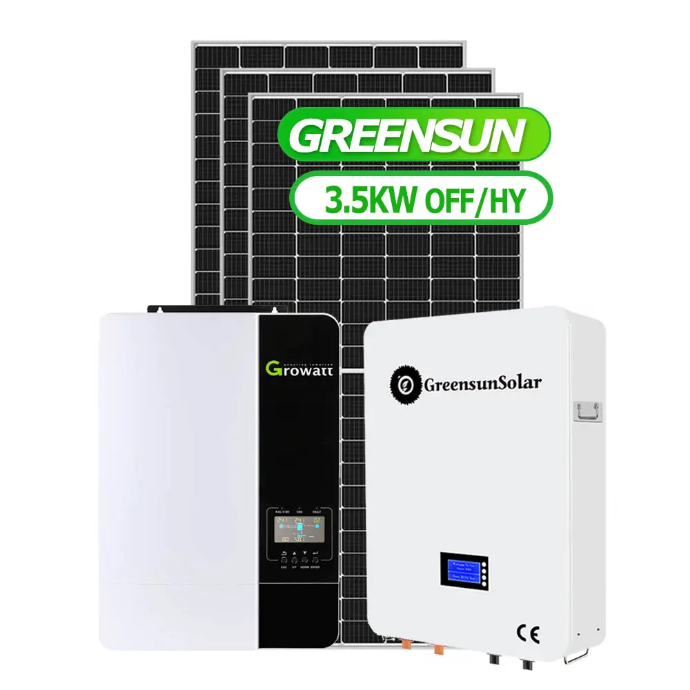 기술 도매 가격 태양 에너지 오프 그리드 3kw 가정용 태양 광 시스템