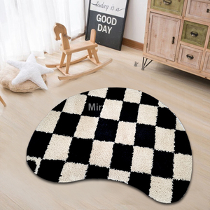 Absorption d'eau <span class=keywords><strong>tapis</strong></span> <span class=keywords><strong>de</strong></span> porte antidérapant fleur à carreaux lavable <span class=keywords><strong>tapis</strong></span> personnalisé <span class=keywords><strong>tapis</strong></span> <span class=keywords><strong>de</strong></span> bain pour chambre cuisine salle <span class=keywords><strong>de</strong></span> bain sol <span class=keywords><strong>de</strong></span> <span class=keywords><strong>toilette</strong></span> - Product Image 3
