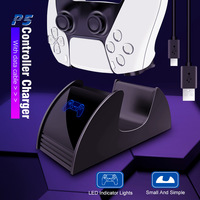 Station de charge sans fil à emplacement unique pour manette avec indicateur LED, compatible avec les consoles de jeu, fabriquée en Chine