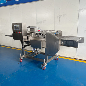 Máquina Automática para Rebozar Tempura, Sándwiches de <span class=keywords><strong>Berenjena</strong></span> y Tonkatsu, Equipo Auxiliar para Freír, Sistema de Rebozado/Recubrimiento - Product Image 1