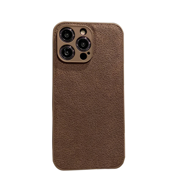 New Luxury Vintage Phone Case for IPhone17 16 15 14 13 12 11 Pro Max Pure Color Hard Phone Case Full Coverage Protect Shell