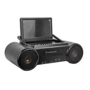 Portable DVD Rechargeable EVD Player 9 inch Portable TV Game Monitor DVD Swivel Display