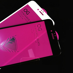 9H Cao Cấp Chất Lượng Tốt Lớn Arc OG Vàng Armor Tempered Glass Bảo Vệ Màn Hình Cho iPhone 16 15 14 13 12 11 XS Max - Product Image 4