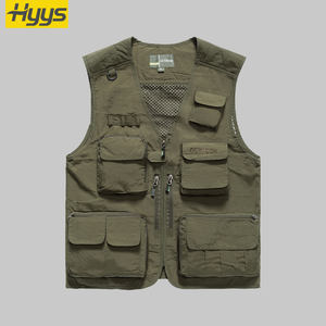 سترة عمل رجالية عالية الجودة، سترة تصوير، سترة أدوات عمل، سترة صيد خارجية للرجال - Product Image 4