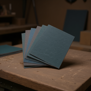 Silicon Carbide Sandpaper <b>Sheets</b> 230x280 Mm 400 Grit For Sanding Discs - Product Image 3