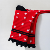 Chaussettes de sport personnalisées pour femmes, en coton, respirantes, antidérapantes, pour le Pilates, le yoga, design automne, tricotées, pour athlètes adultes