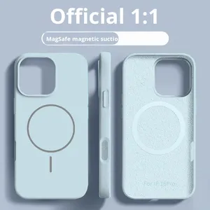 Funda Magnética Delgada de Lujo a Prueba de Golpes para Teléfono Móvil 16 Pro Max con Soporte para Teléfono - Product Image 6