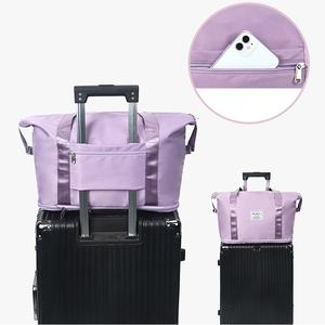 กระเป๋ากีฬาพับได้กันน้ำสำหรับผู้หญิงผู้ชายกระเป๋าโท้ทความจุขนาดใหญ่ - Product Image 2