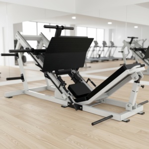 Machine d'entraînement de musculation professionnelle pour salle de sport, équipement de fitness à charge de poids, <span class=keywords><strong>presse</strong></span> à jambes linéaire rechargée - Product Image 1