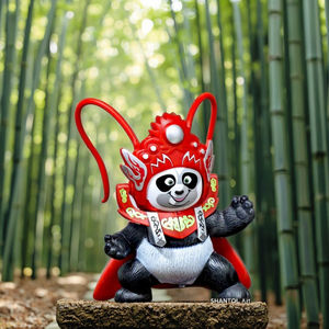 นวัตกรรมของเล่นแบบบีบอัดบนเดสก์ท็อปของเล่นแพนด้ารูปหน้าเปลี่ยนแบบอินเทอร์แอคทีฟ4แบบของขวัญสำหรับการท่องเที่ยวทางวัฒนธรรมที่สมบูรณ์แบบ - Product Image 1