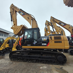รถขุดตีนตะขาบ Caterpillar มือสองจากญี่ปุ่น รุ่น 329DL 329D 329D2 329D2L พร้อมเครื่องยนต์ C7 กำลัง 186 กิโลวัตต์ เครื่องจักรก่อสร้าง - Product Image 1