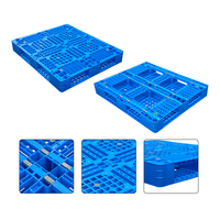 Palette en plastique à fond ouvert Euro Rack, préface 1200x1000, léger, HDPE, entrée 4 voies, respectueux de l'environnement