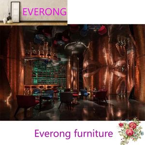 Iran Đỏ travertine đá cẩm thạch tự nhiên cắt để kích thước tường trong nhà trang trí travertine - Product Image 3